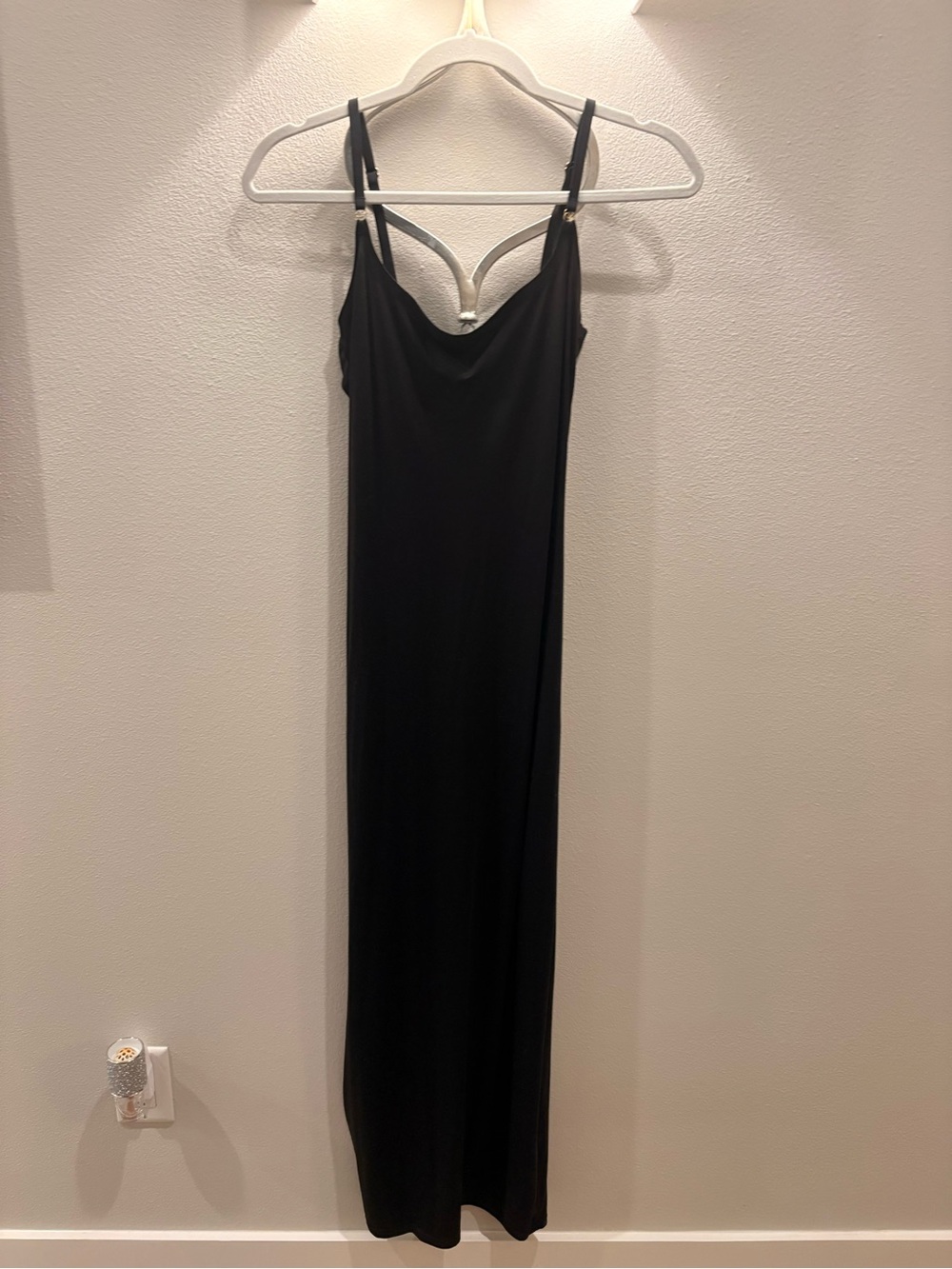 Victoria's Secret Black Maxi Slip Dress